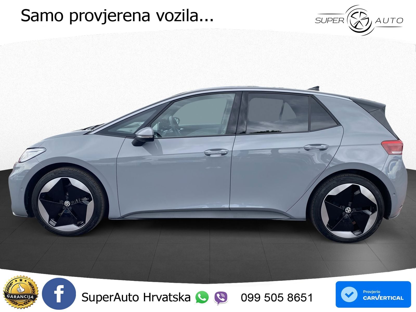 Volkswagen ID.3 Pro 62 kWh (204 KS) LED+GR SJED+ACC