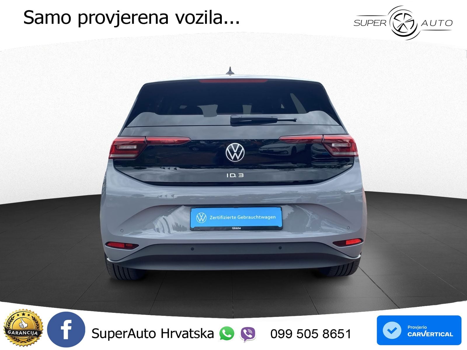 Volkswagen ID.3 Pro 62 kWh (204 KS) LED+GR SJED+ACC