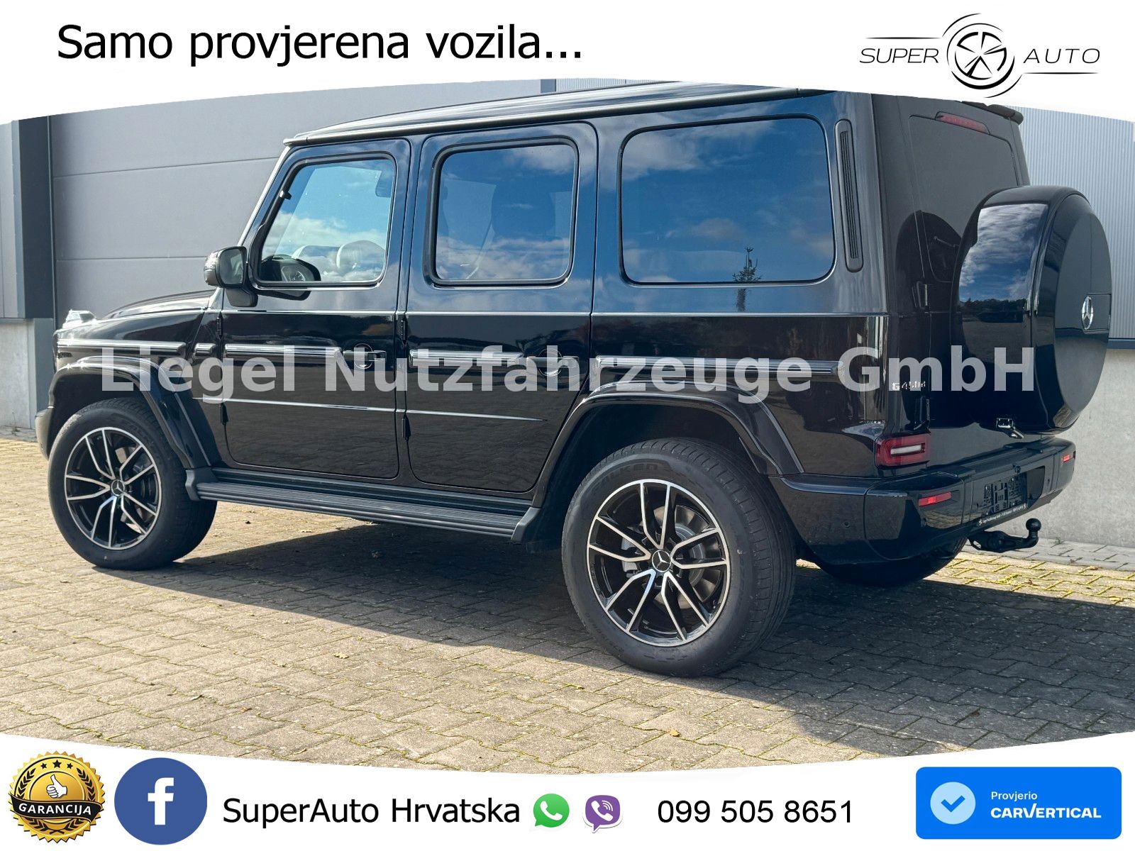 Mercedes G 450d Long (367 KS) 4MATIC 9G-TRONIC Superior LED+GR SJED+ACC