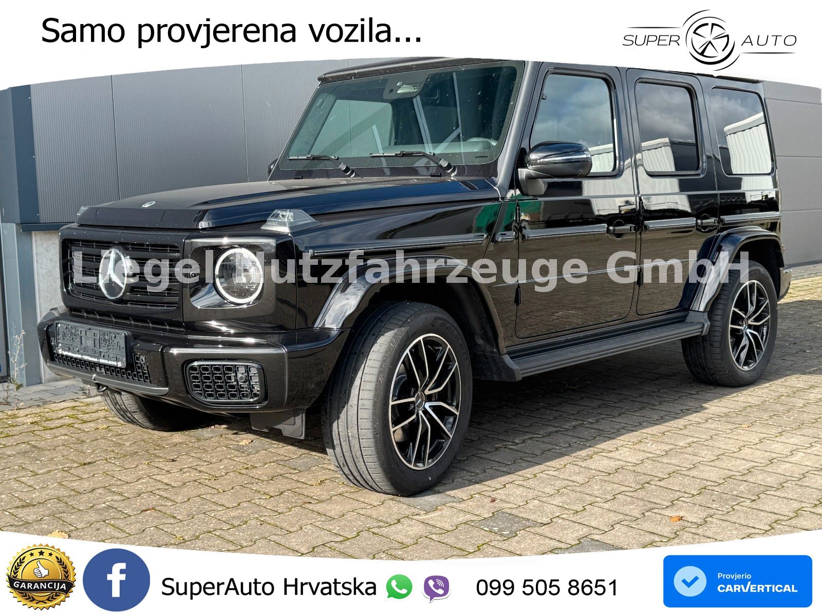 Mercedes G 450d Long (367 KS) 4MATIC 9G-TRONIC Superior LED+GR SJED+ACC