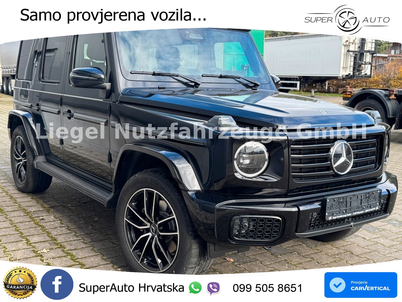 Mercedes G 450d Long (367 KS) 4MATIC 9G-TRONIC Superior LED+GR SJED+ACC