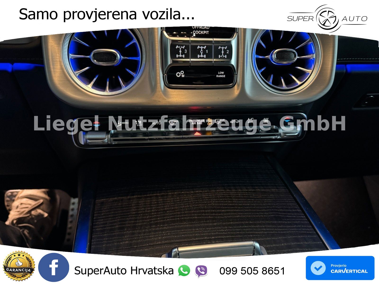 Mercedes G 450d Long (367 KS) 4MATIC 9G-TRONIC Superior LED+GR SJED+ACC