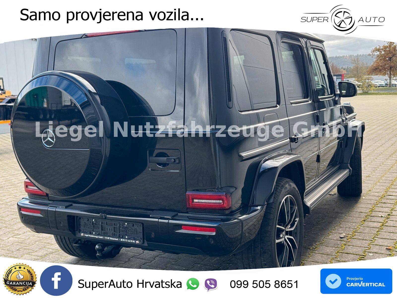 Mercedes G 450d Long (367 KS) 4MATIC 9G-TRONIC Superior LED+GR SJED+ACC