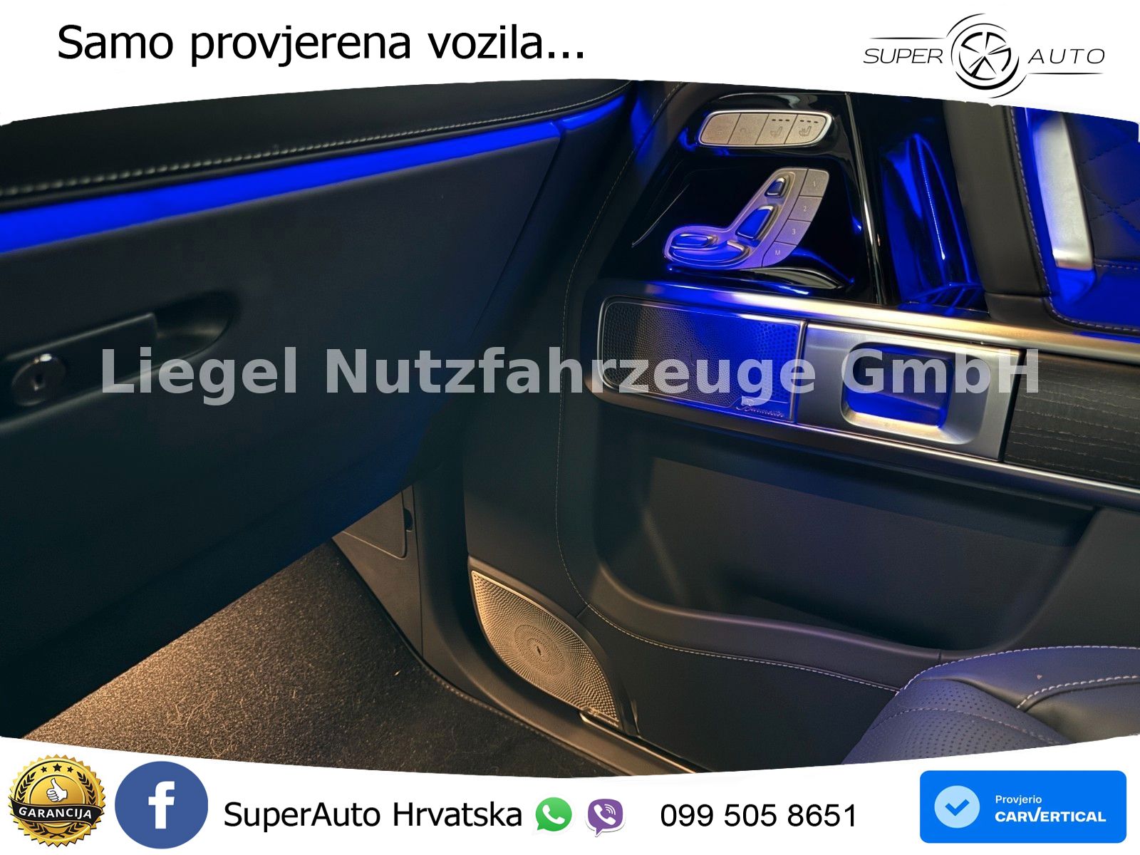 Mercedes G 450d Long (367 KS) 4MATIC 9G-TRONIC Superior LED+GR SJED+ACC