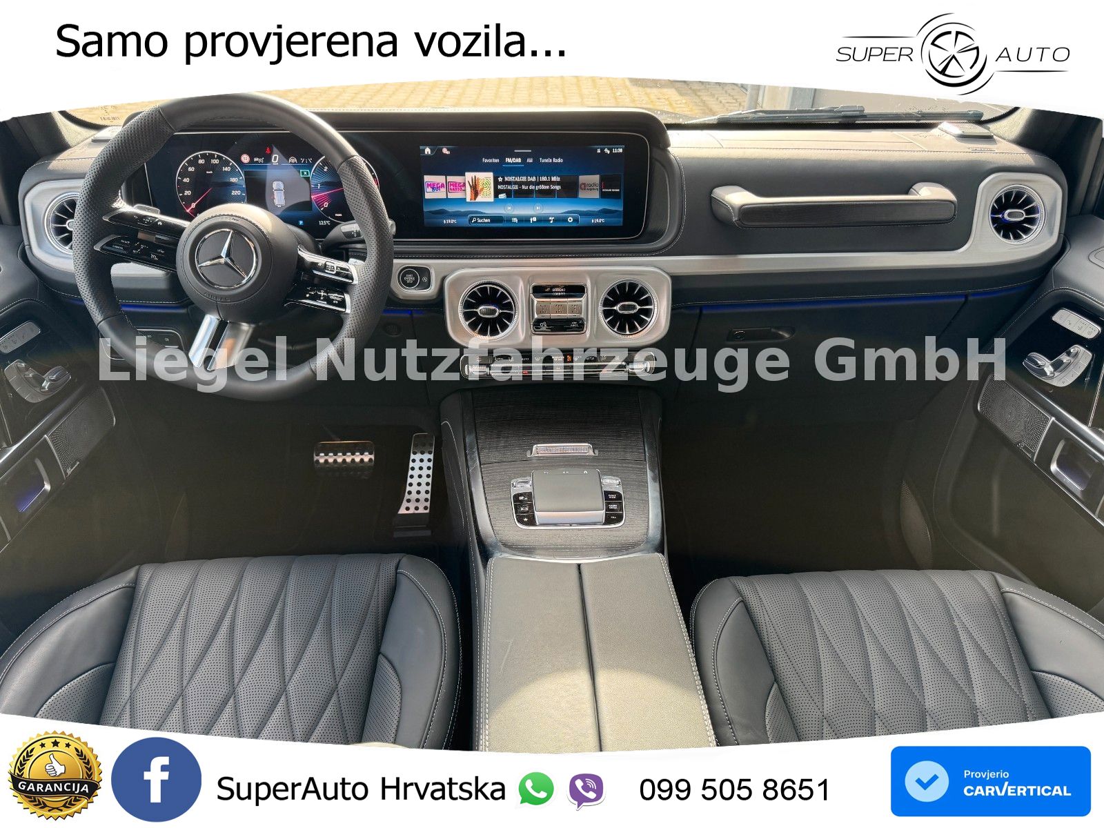 Mercedes G 450d Long (367 KS) 4MATIC 9G-TRONIC Superior LED+GR SJED+ACC