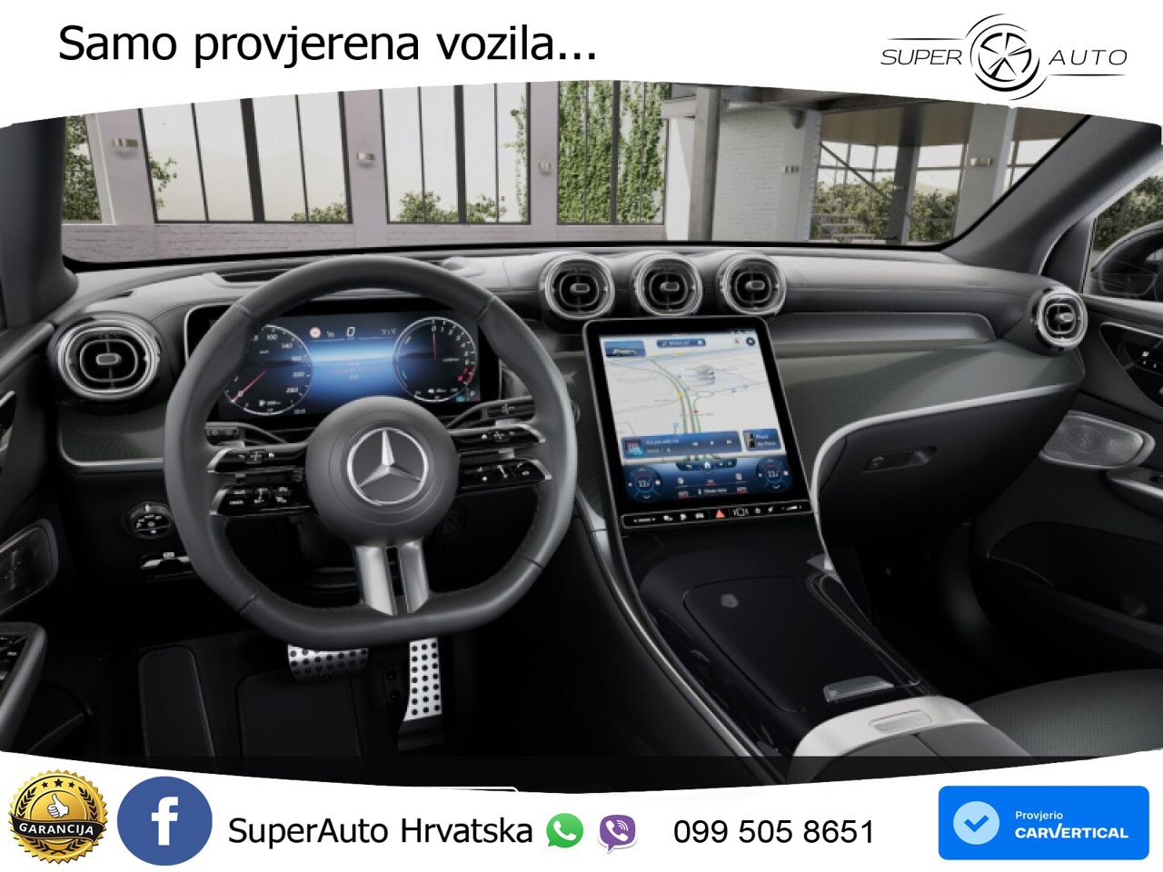Mercedes GLC 400e (381 KS) 4MATIC 9G-TRONIC AMG ZRAČNI+ACC+GR SJED+KAM+PANO