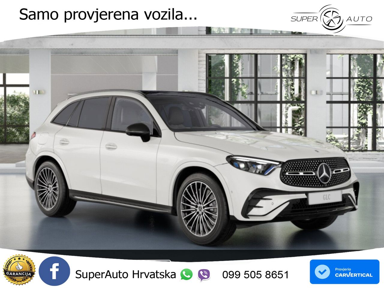Mercedes GLC 400e (381 KS) 4MATIC 9G-TRONIC AMG ZRAČNI+ACC+GR SJED+KAM+PANO