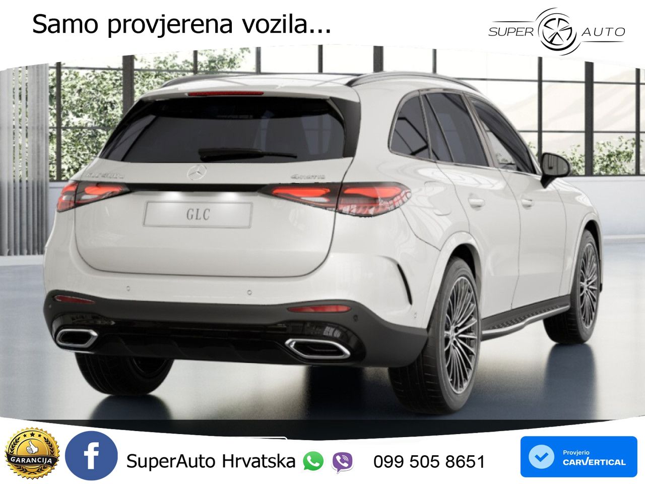 Mercedes GLC 400e (381 KS) 4MATIC 9G-TRONIC AMG ZRAČNI+ACC+GR SJED+KAM+PANO