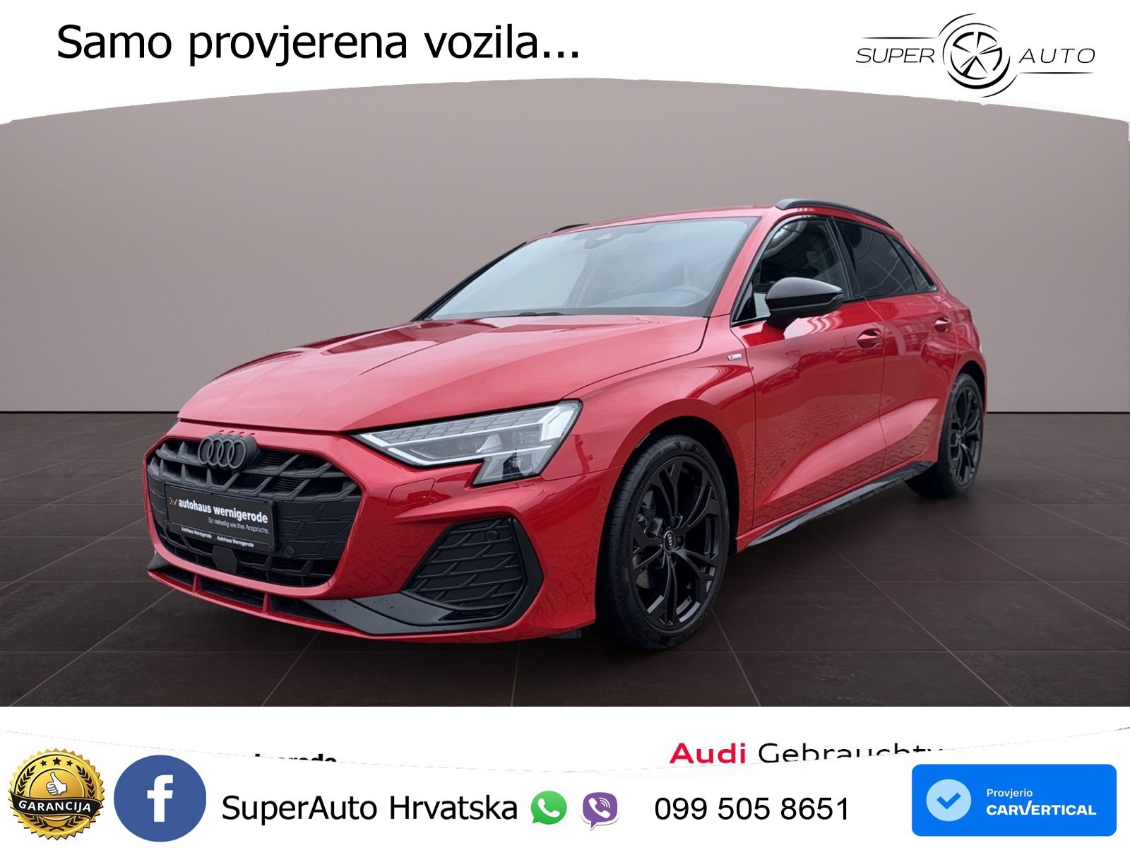 Audi A3 Sportback 30 TFSI (116 KS) Mild Hybrid S tronic S line LED+GR SJED+ACC
