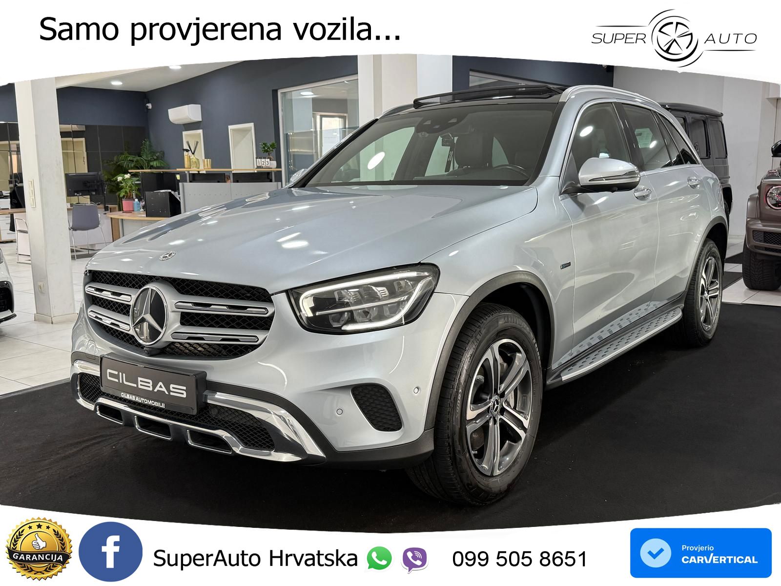 Mercedes GLC 300e (320 KS) 4MATIC 9G-TRONIC ACC+GR SJED+360+PANO