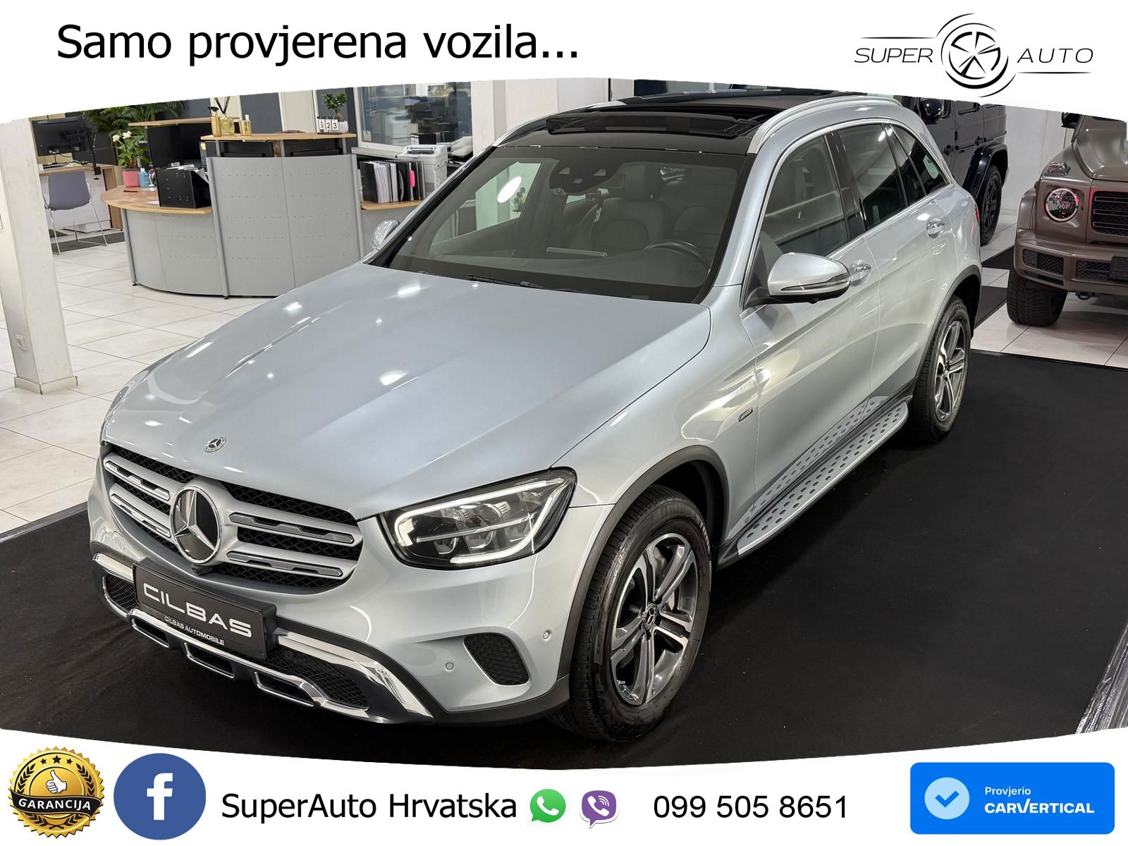 Mercedes GLC 300e (320 KS) 4MATIC 9G-TRONIC ACC+GR SJED+360+PANO