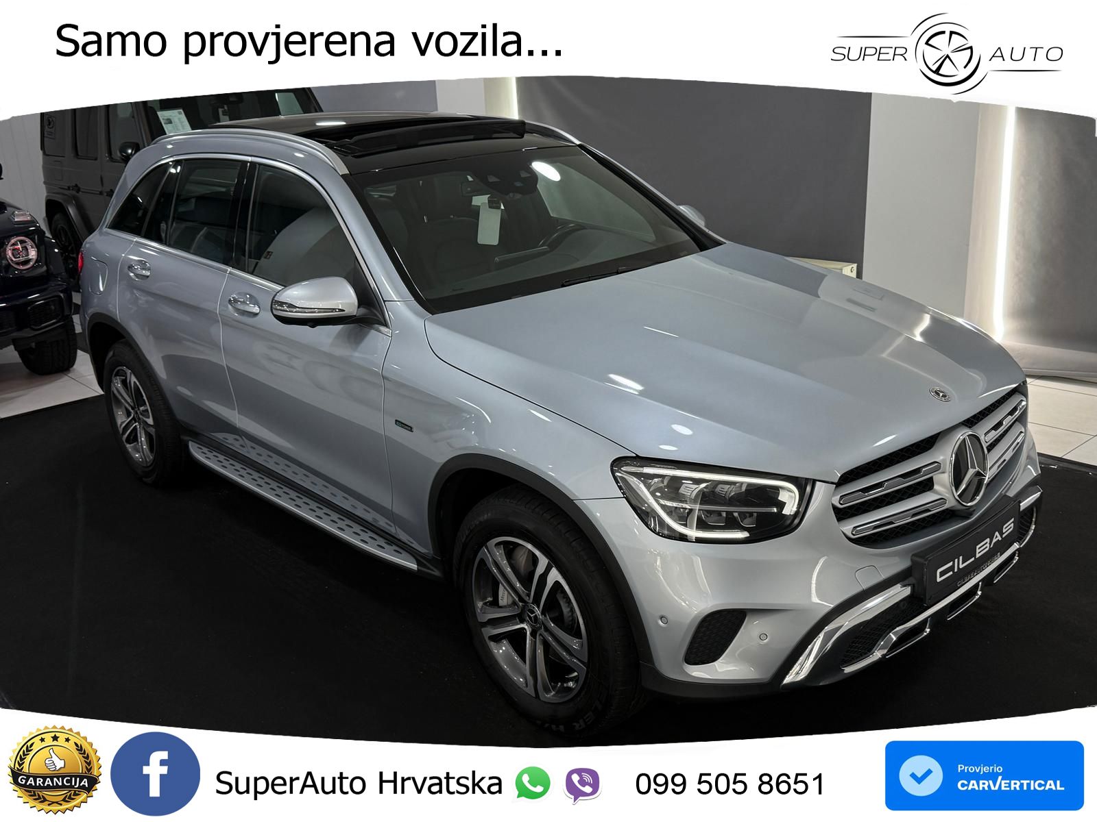 Mercedes GLC 300e (320 KS) 4MATIC 9G-TRONIC ACC+GR SJED+360+PANO