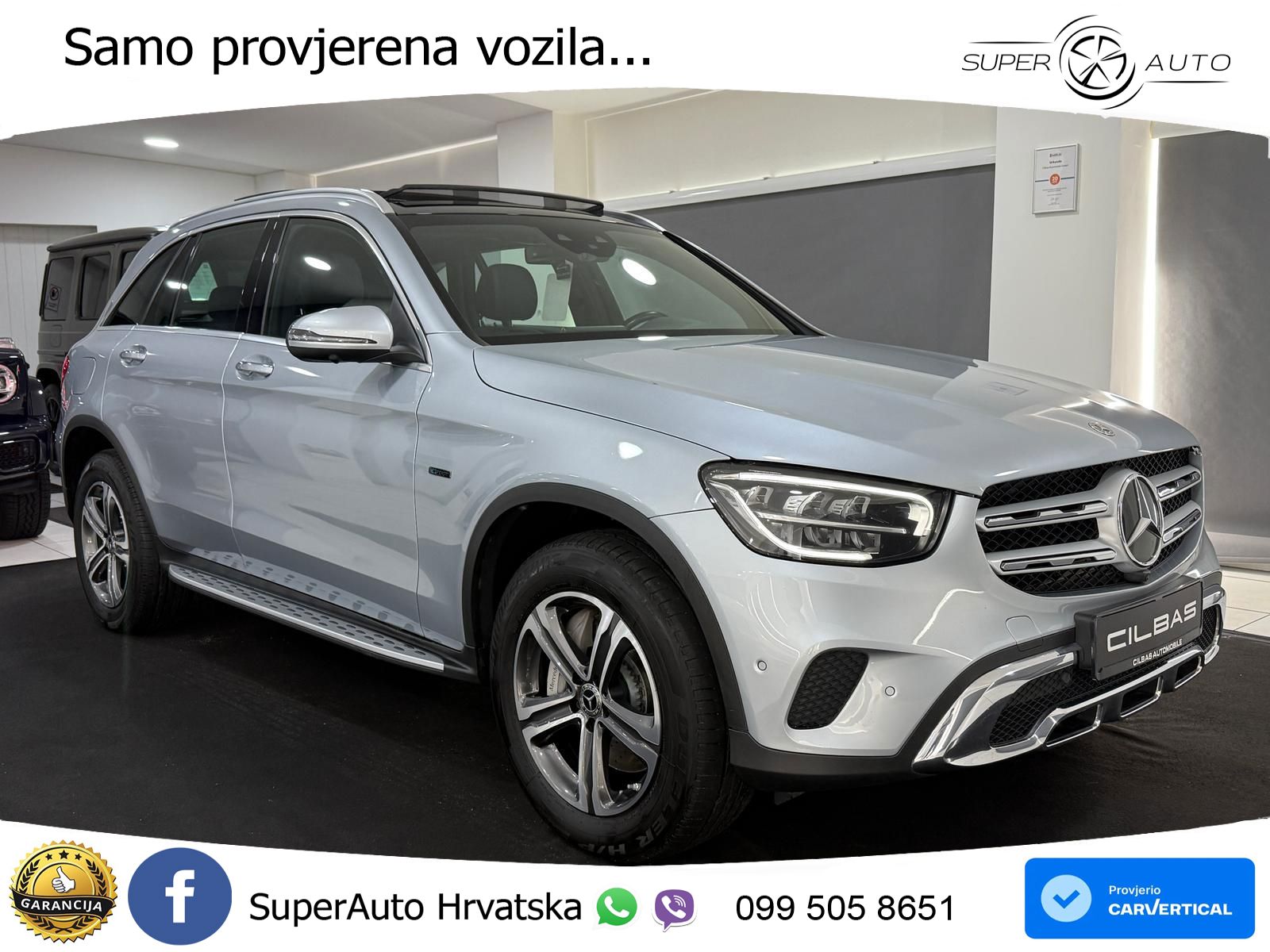 Mercedes GLC 300e (320 KS) 4MATIC 9G-TRONIC ACC+GR SJED+360+PANO