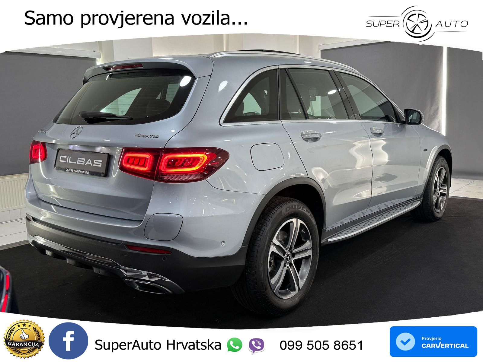 Mercedes GLC 300e (320 KS) 4MATIC 9G-TRONIC ACC+GR SJED+360+PANO