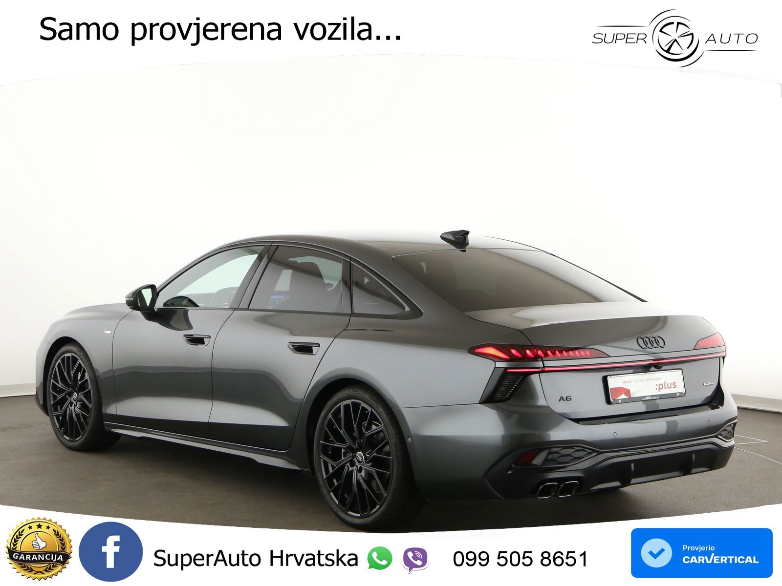 Audi A6 2.0 TDI (204 KS) quattro S tronic LED+GR SJED+ACC
