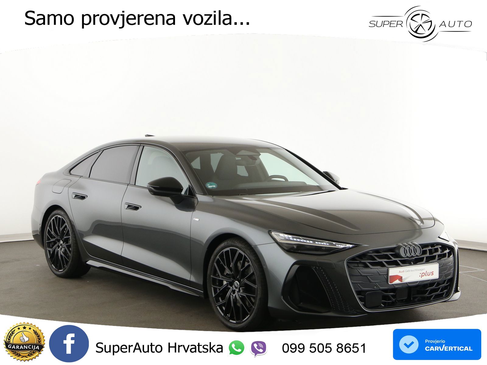 Audi A6 2.0 TDI (204 KS) quattro S tronic LED+GR SJED+ACC