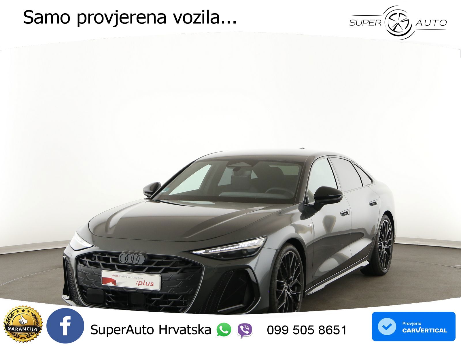 Audi A6 2.0 TDI (204 KS) quattro S tronic LED+GR SJED+ACC