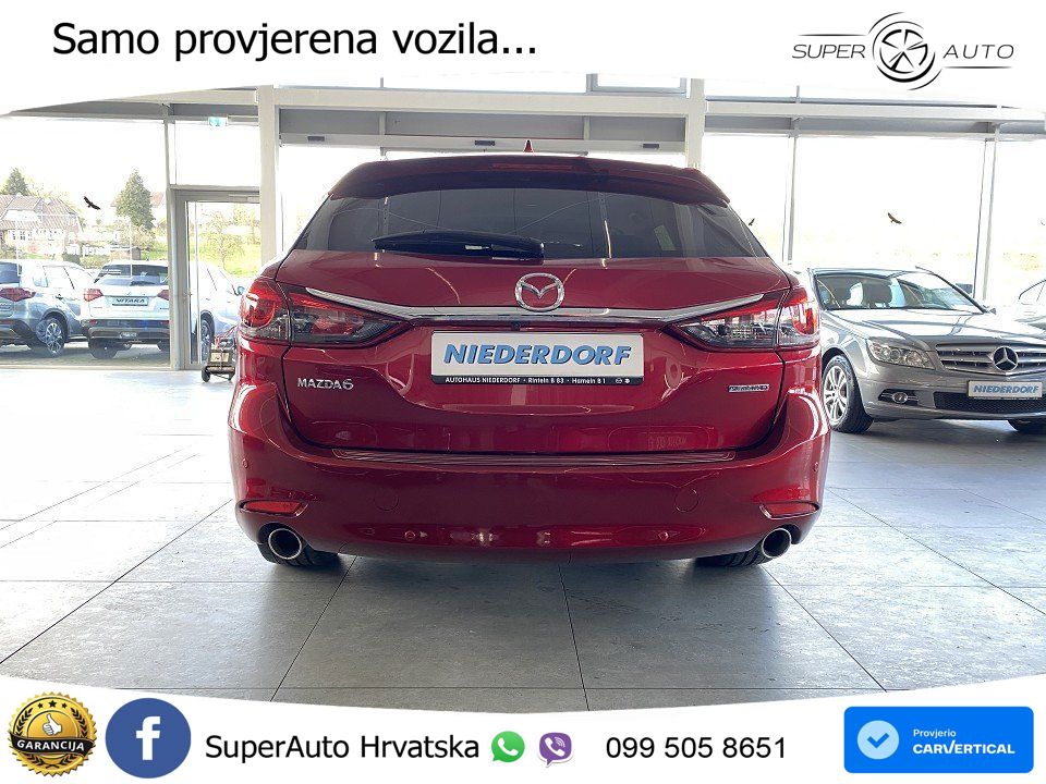 Mazda 6 Sport Combi 2.2 SKYACTIV-D (150 KS) LED+ACC