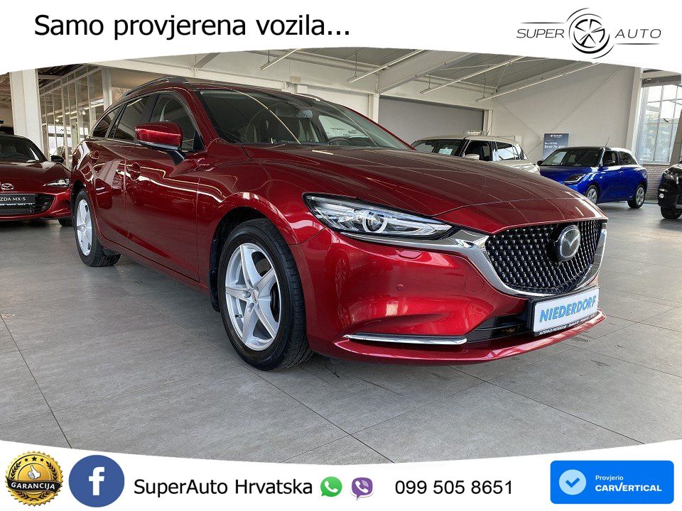Mazda 6 Sport Combi 2.2 SKYACTIV-D (150 KS) LED+ACC