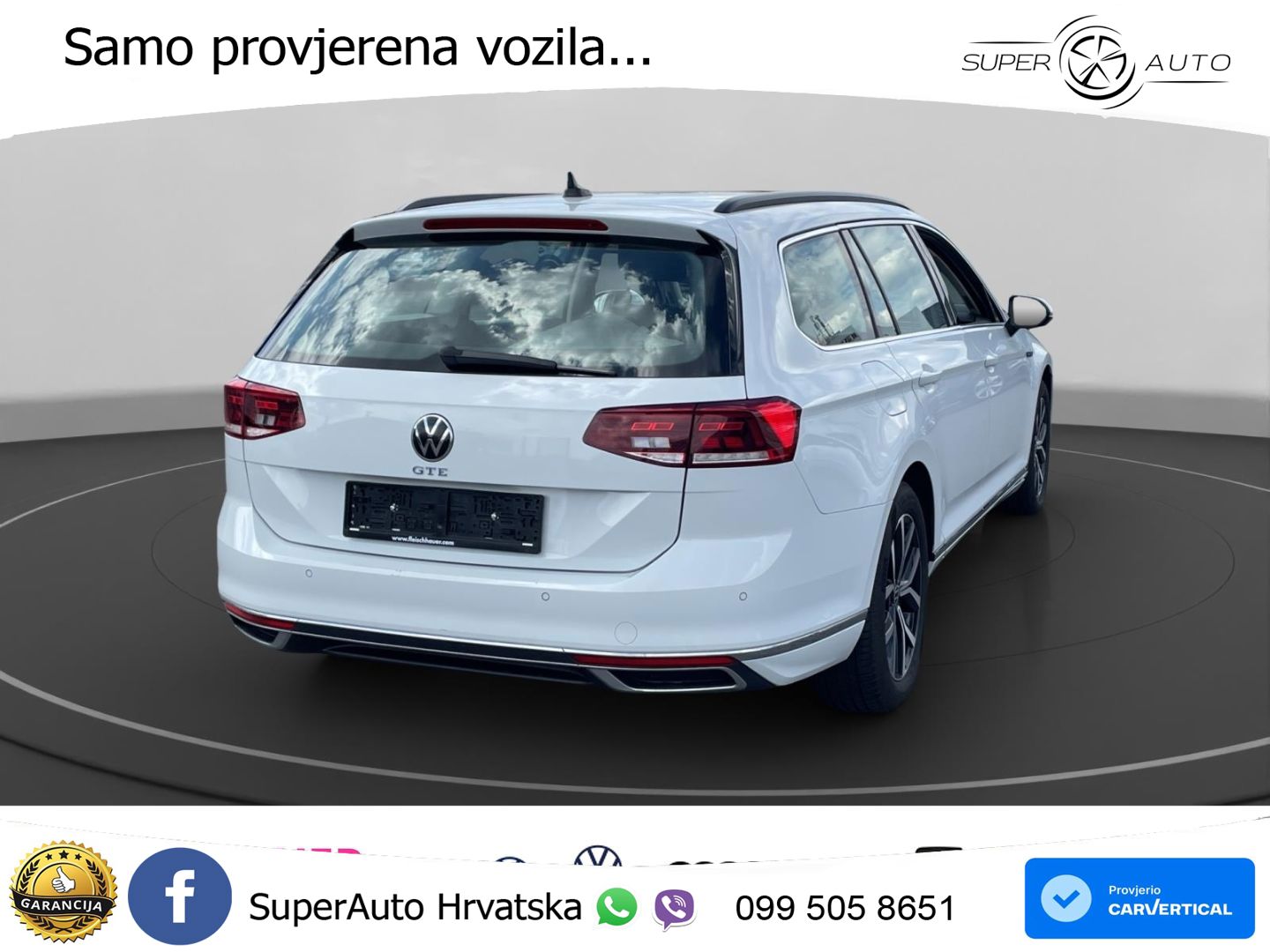 Volkswagen Passat Variant GTE 1.4 TSI (218 KS) DSG Business LED+GR SJED+ACC