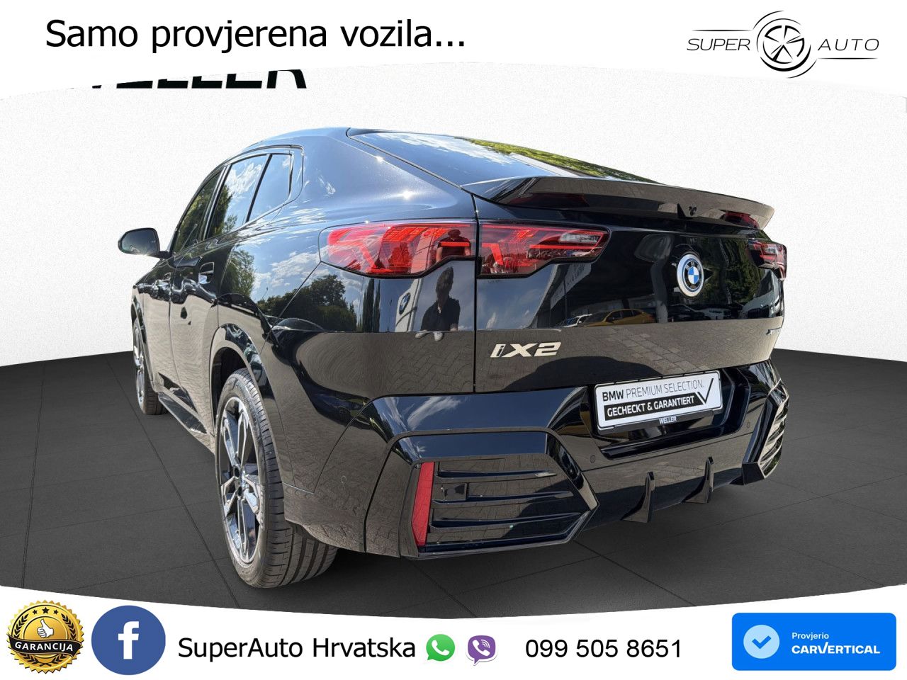 BMW iX2 66.5 kWh (313 KS) xDrive30