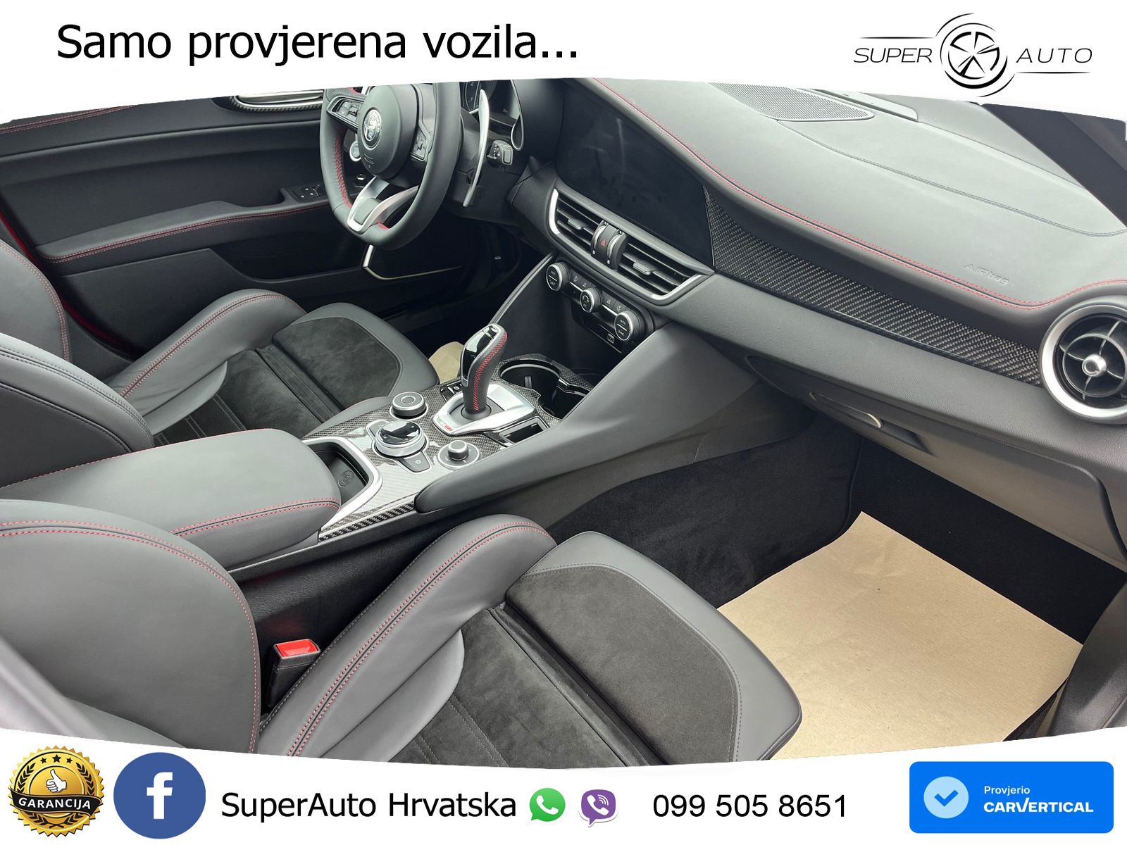 Alfa Romeo Giulia 2.2 MultiJet II (210 KS) Q4 Automatic LED+GR SJED+ACC