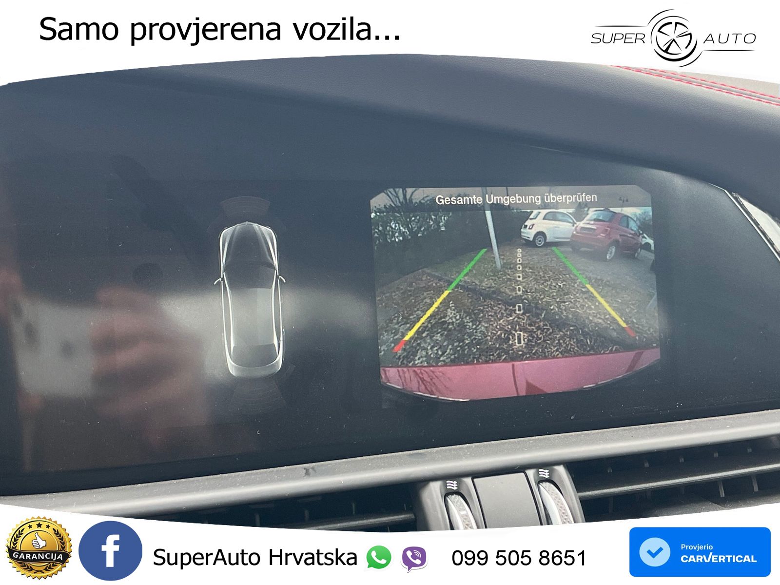 Alfa Romeo Giulia 2.2 MultiJet II (210 KS) Q4 Automatic LED+GR SJED+ACC