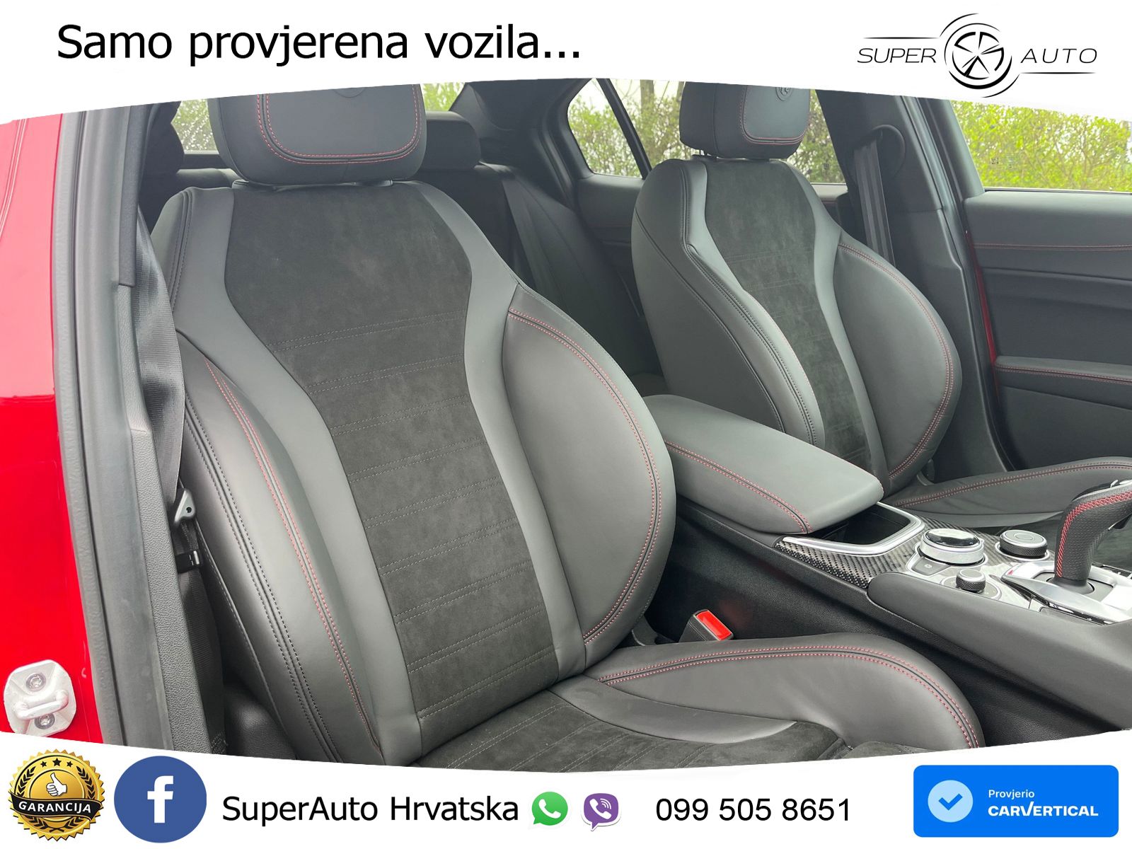 Alfa Romeo Giulia 2.2 MultiJet II (210 KS) Q4 Automatic LED+GR SJED+ACC