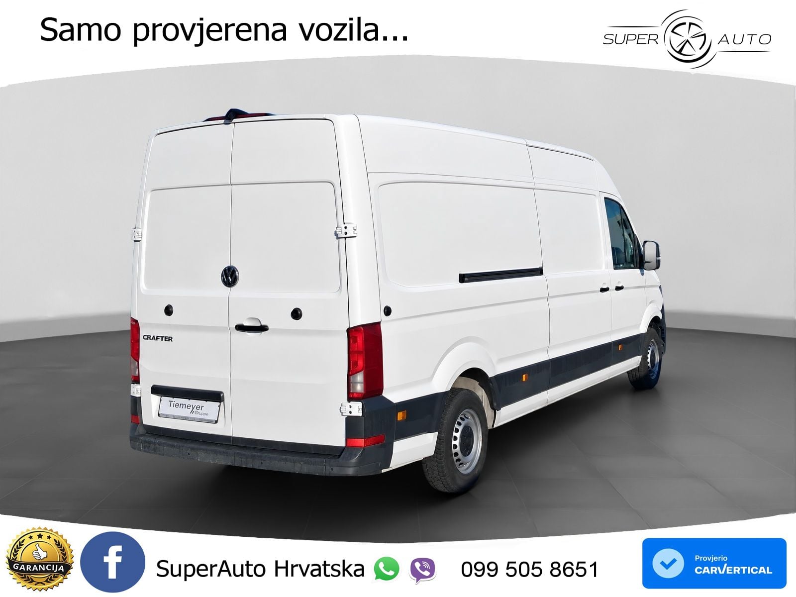 Volkswagen Crafter Kasten 35 HD LR KLIMA FLÜGELTÜREN 177 KS