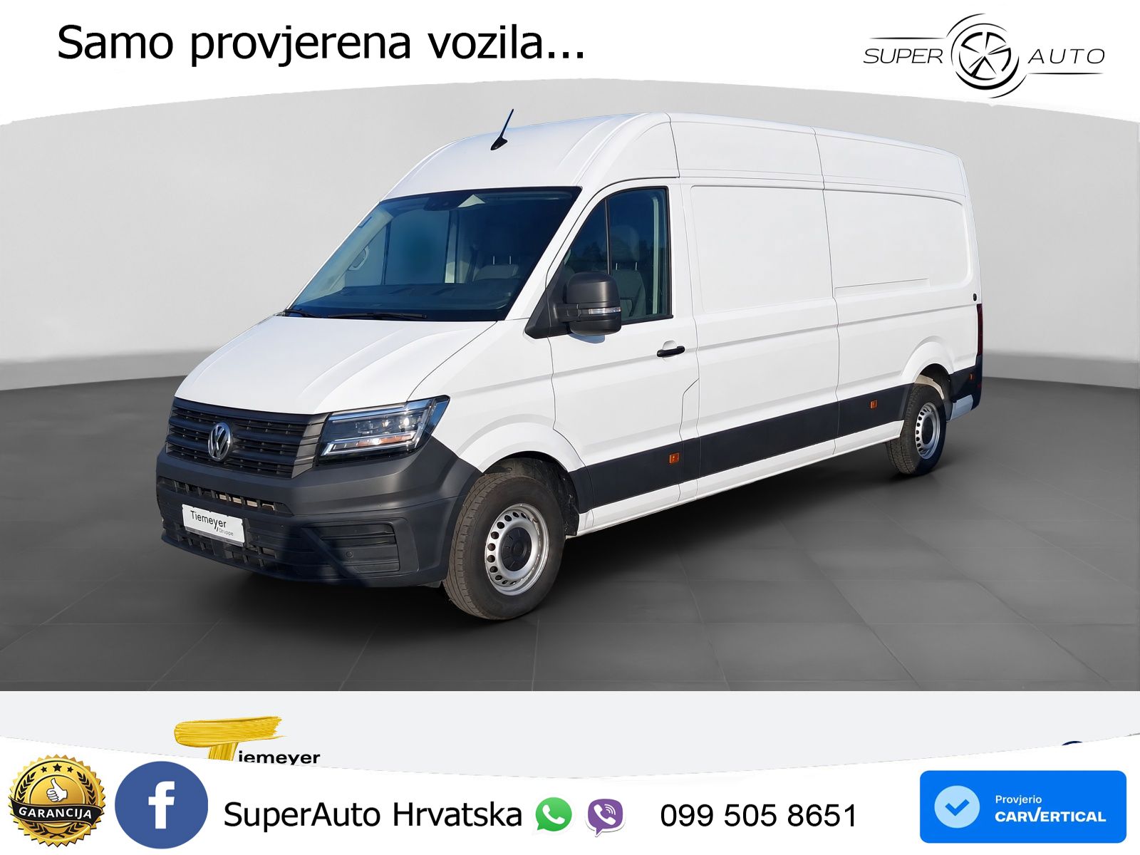 Volkswagen Crafter Kasten 35 HD LR KLIMA FLÜGELTÜREN 177 KS