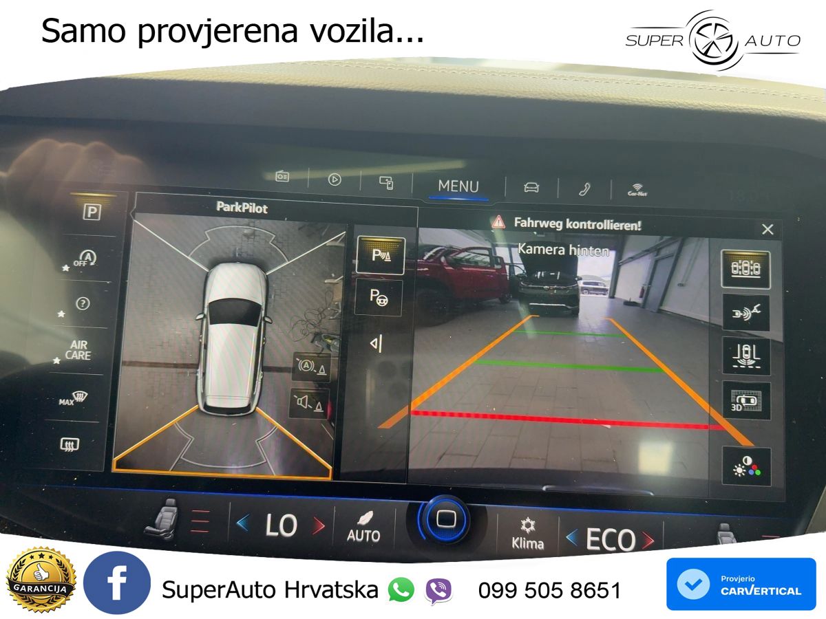 Volkswagen Touareg 3.0 V6 TDI (286 KS) 4MOTION Tiptronic R-Line ZRAČNI+ACC+GR SJED+KAM+PANO