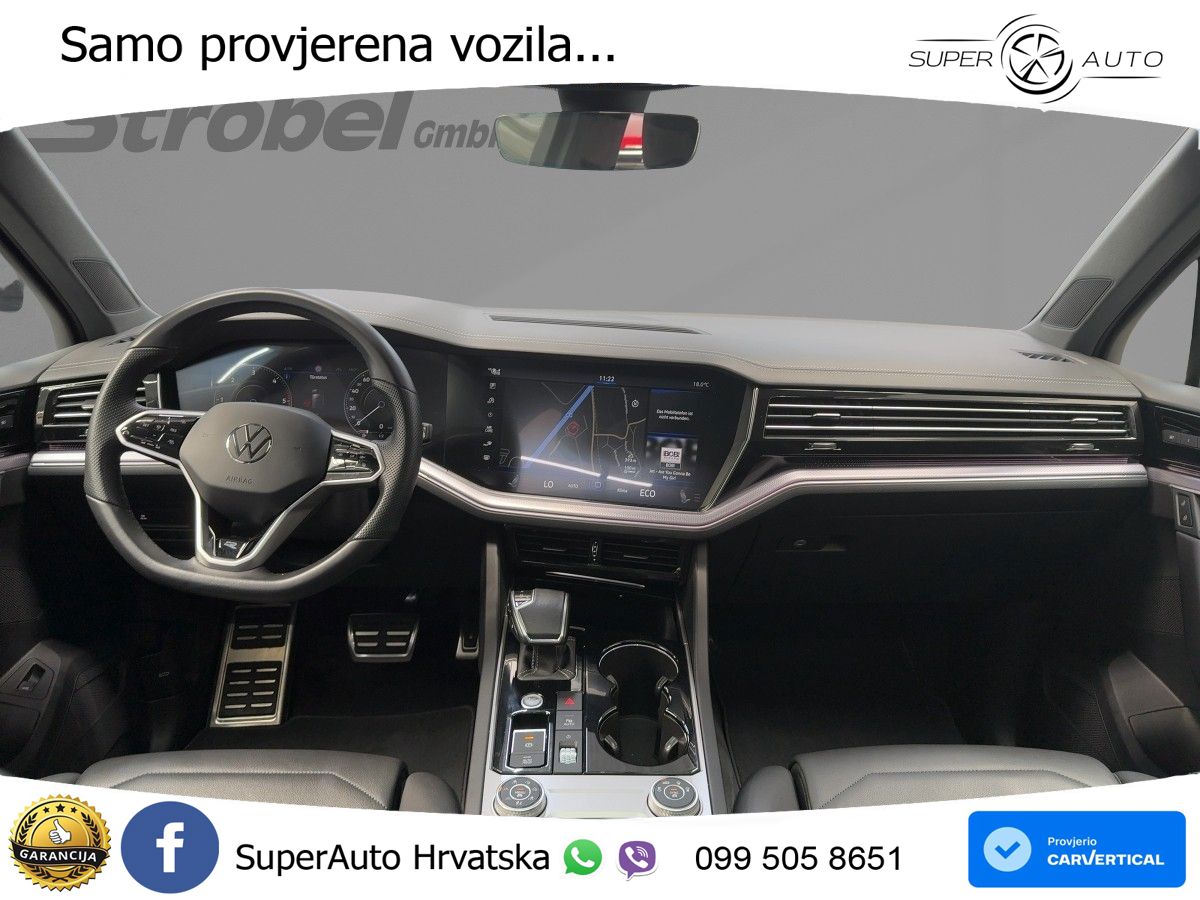 Volkswagen Touareg 3.0 V6 TDI (286 KS) 4MOTION Tiptronic R-Line ZRAČNI+ACC+GR SJED+KAM+PANO