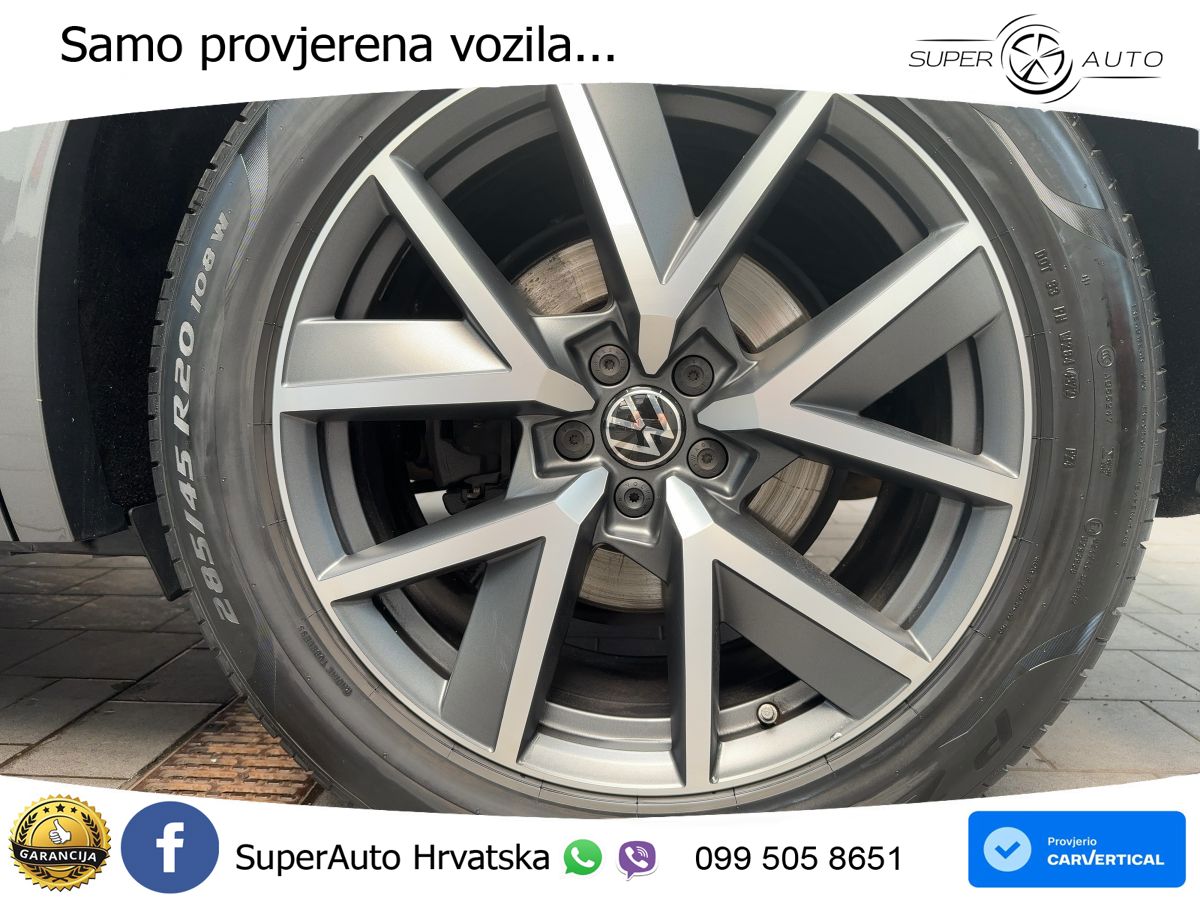 Volkswagen Touareg 3.0 V6 TDI (286 KS) 4MOTION Tiptronic R-Line ZRAČNI+ACC+GR SJED+KAM+PANO