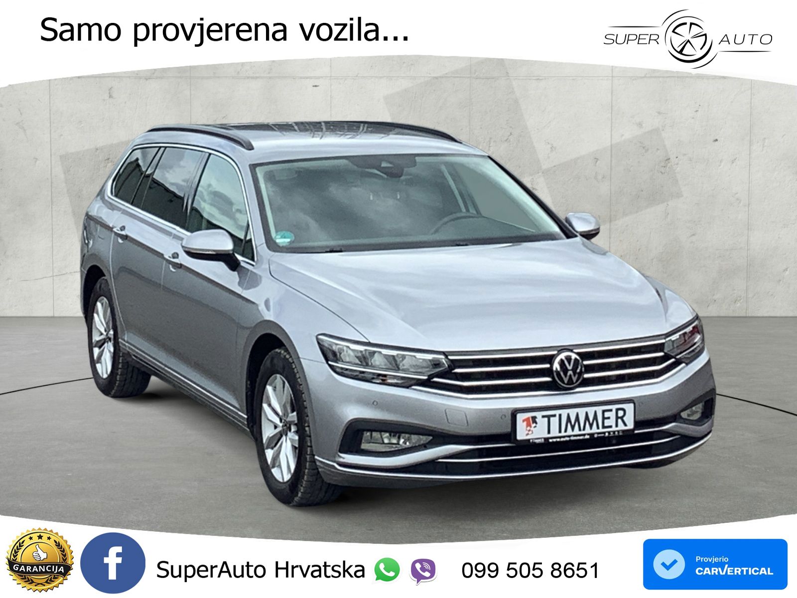 Volkswagen Passat Variant 2.0 TDI (150 KS) DSG Business LED+GR SJED+ACC