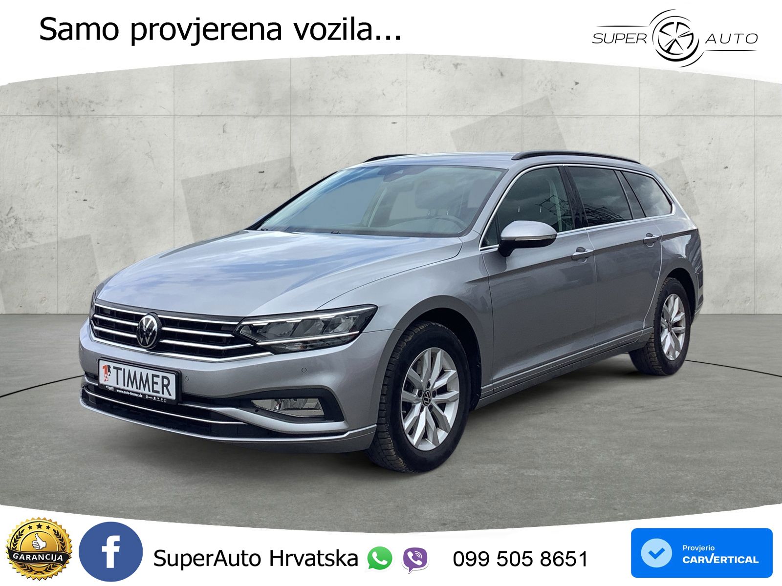 Volkswagen Passat Variant 2.0 TDI (150 KS) DSG Business LED+GR SJED+ACC