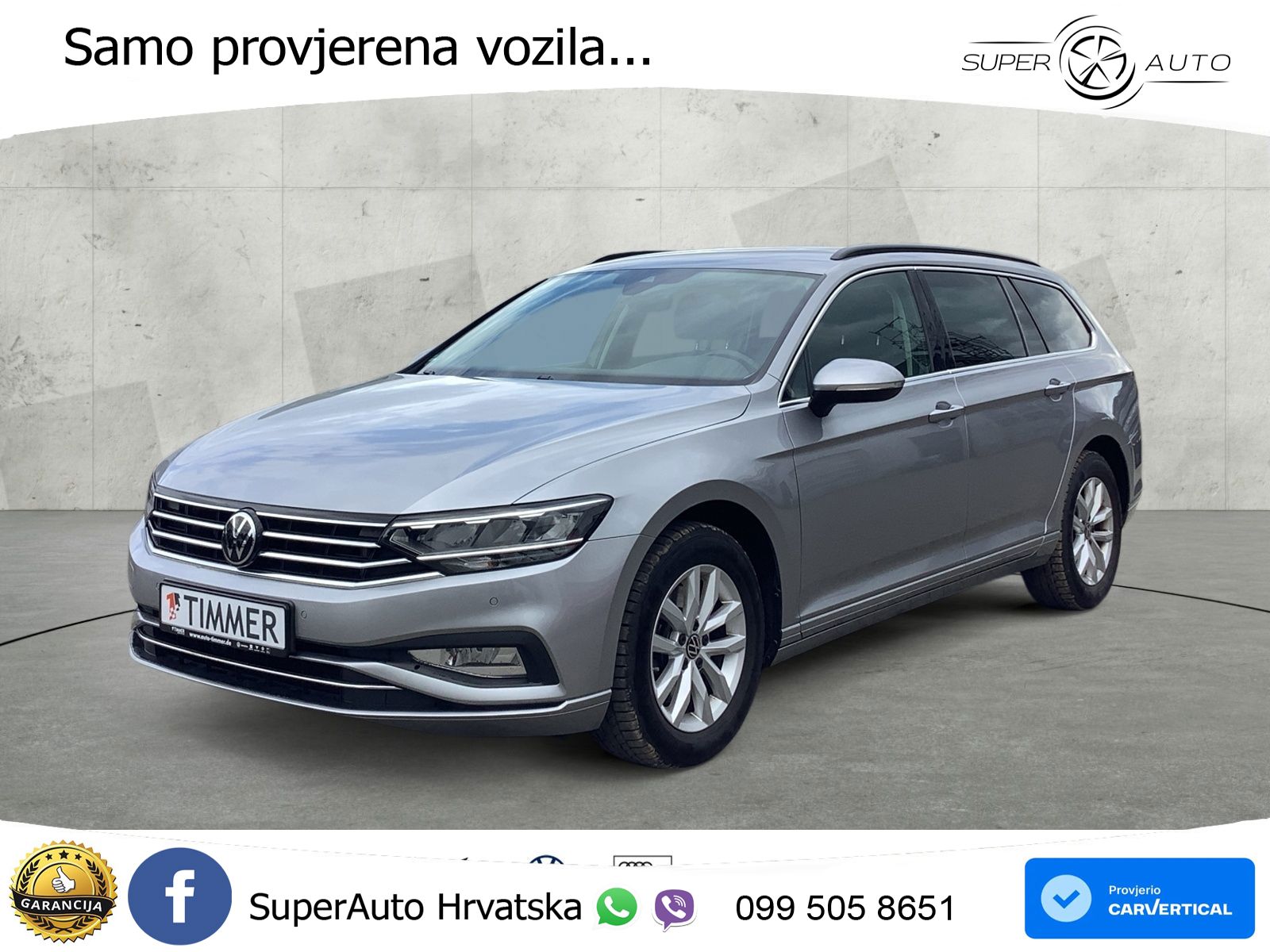 Volkswagen Passat Variant 2.0 TDI (150 KS) DSG Business LED+GR SJED+ACC