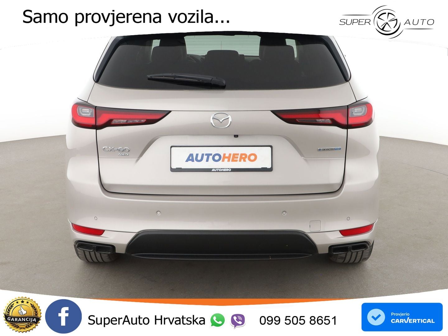 Mazda CX-60 2.5 e-Skyactiv (328 KS) AWD Automatic LED+GR SJED+ACC