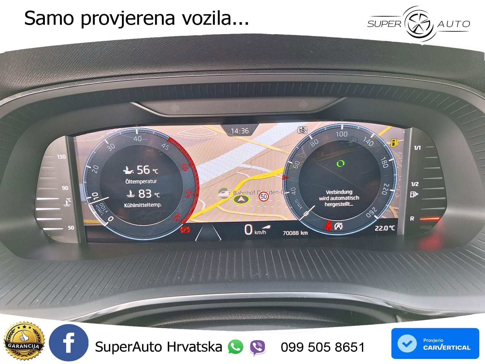 Škoda Octavia Combi 2.0 TDI (150 KS) LED+GR SJED+ACC