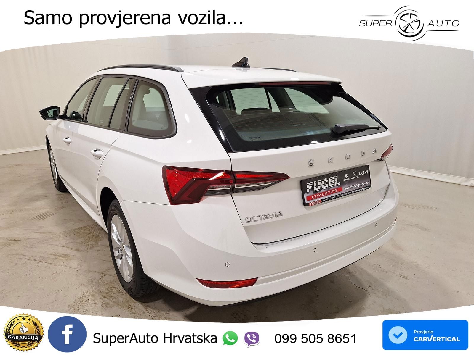 Škoda Octavia Combi 2.0 TDI (150 KS) LED+GR SJED+ACC