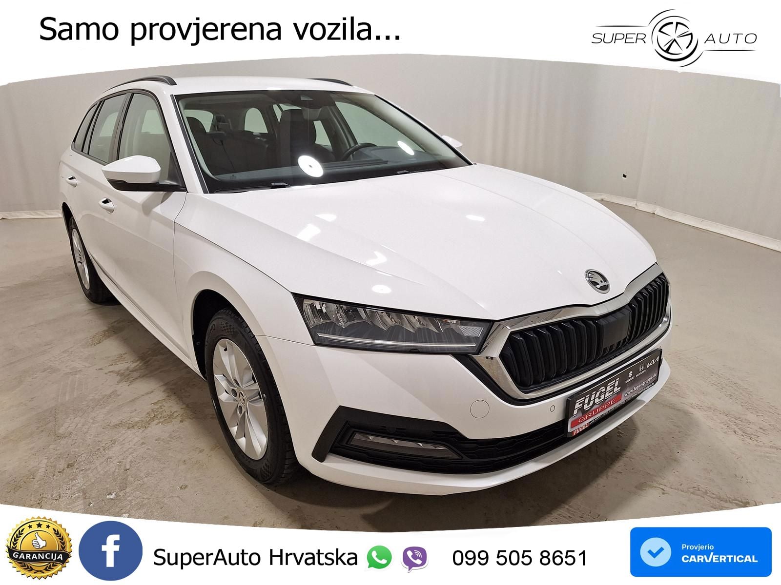 Škoda Octavia Combi 2.0 TDI (150 KS) LED+GR SJED+ACC