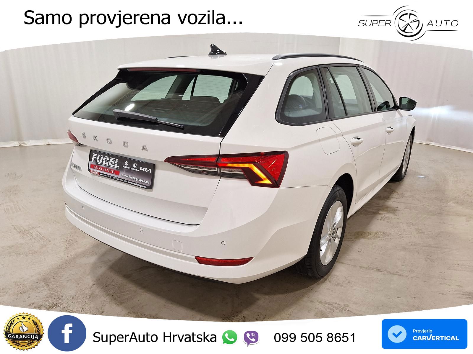 Škoda Octavia Combi 2.0 TDI (150 KS) LED+GR SJED+ACC