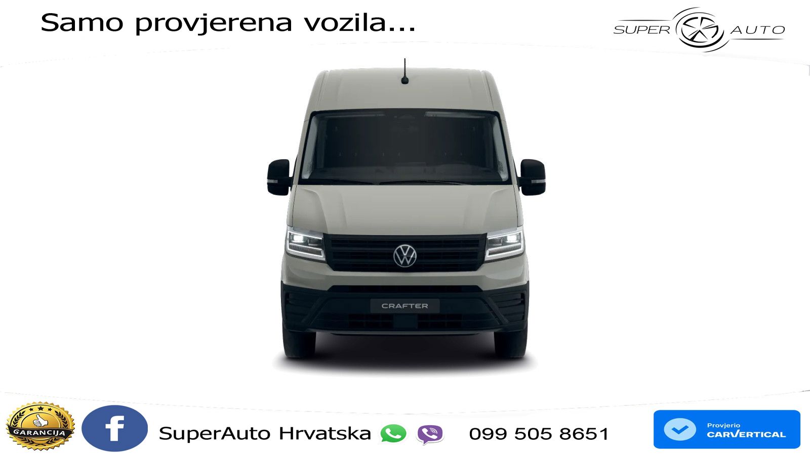Volkswagen Crafter Kasten 35 2.0 TDI MITTELLANG HOCHDACH FW 177 KS