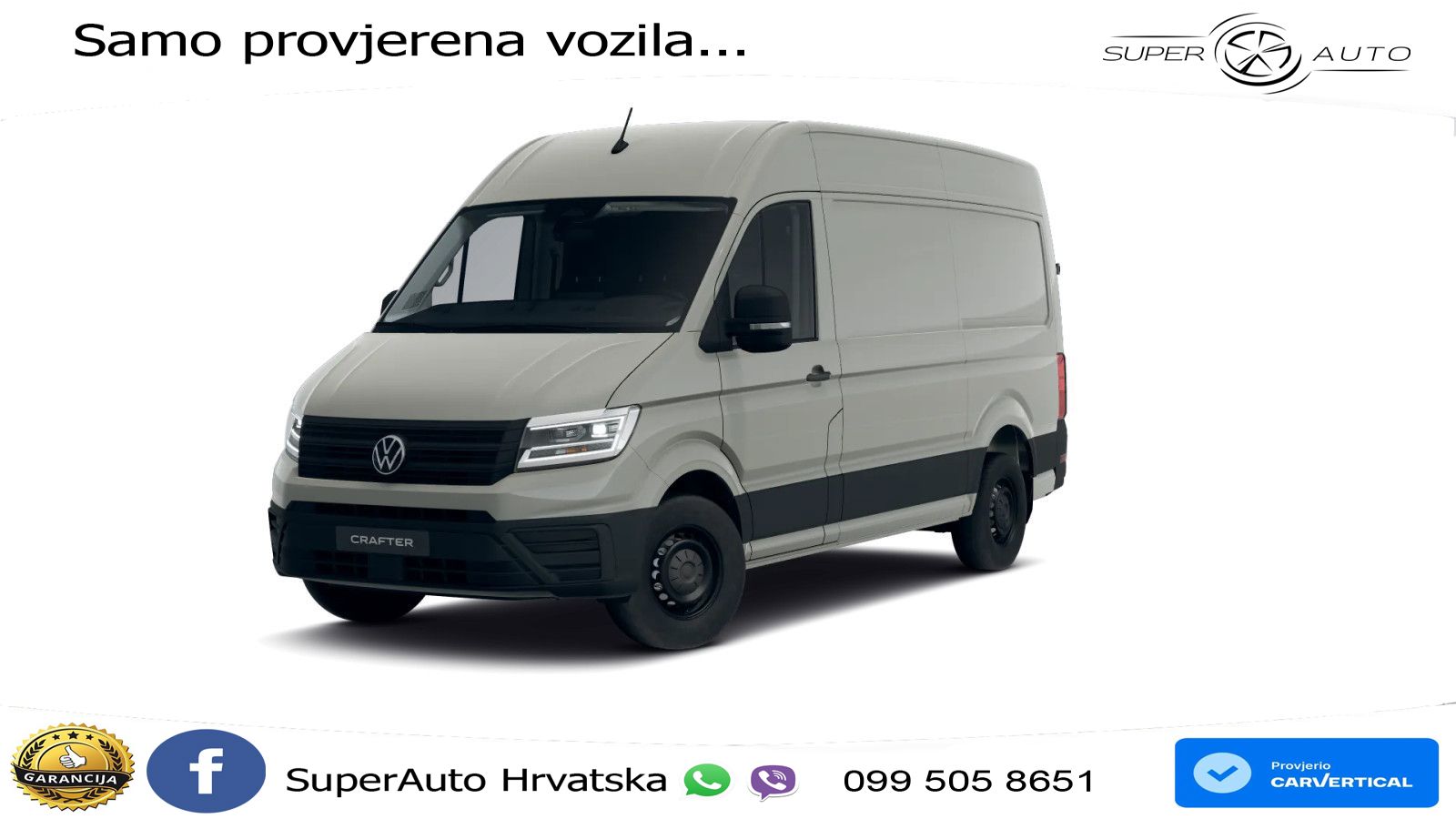 Volkswagen Crafter Kasten 35 2.0 TDI MITTELLANG HOCHDACH FW 177 KS