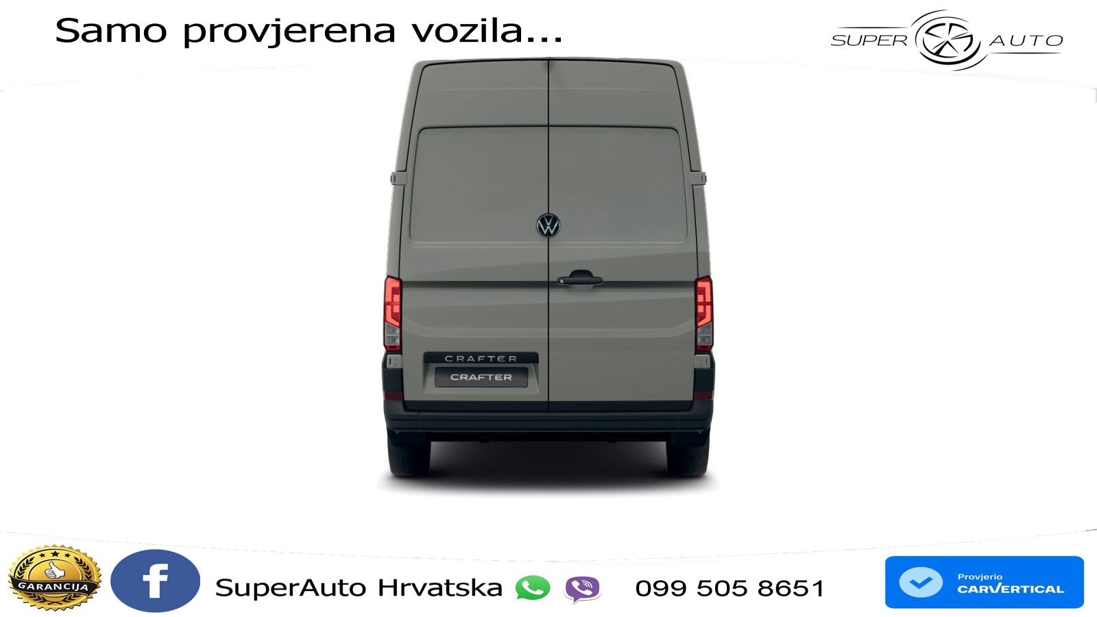 Volkswagen Crafter Kasten 35 2.0 TDI MITTELLANG HOCHDACH FW 177 KS