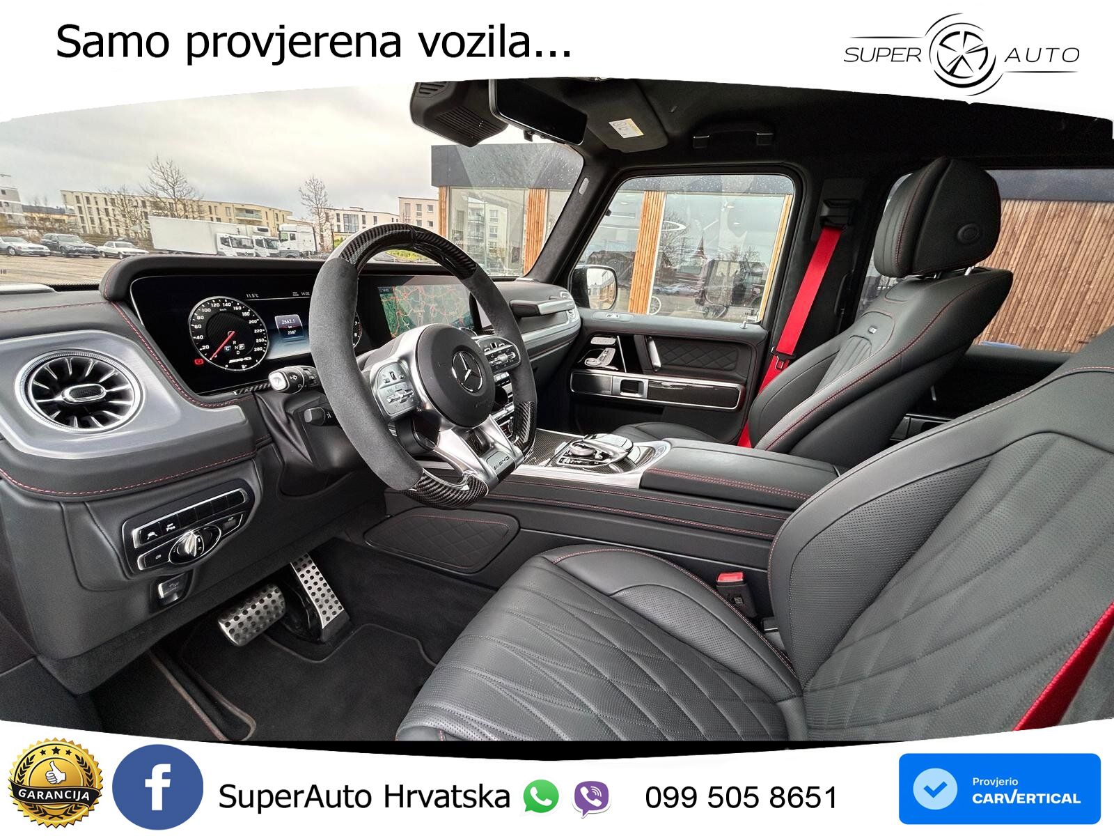 Mercedes AMG G 63 Long V8 (585 KS) 4MATIC 9G-TRONIC AMG SPEEDSHIFT TCT LED+GR SJED+ACC