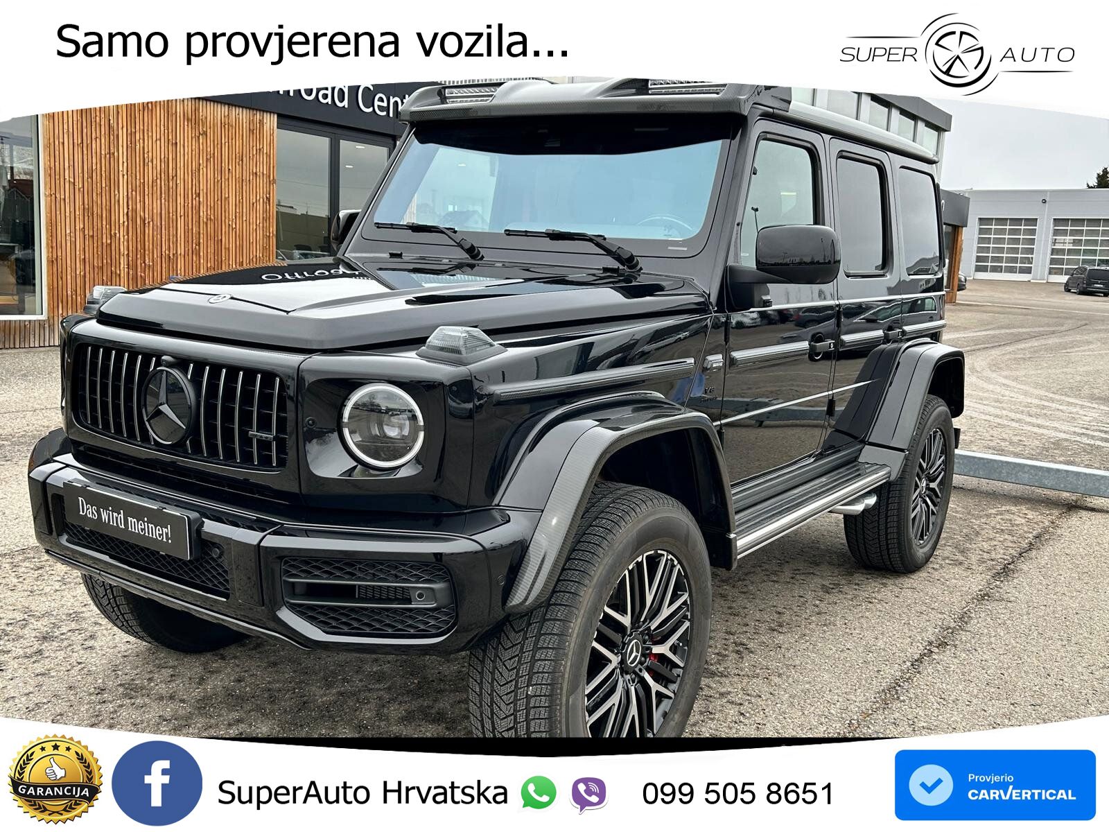 Mercedes AMG G 63 Long V8 (585 KS) 4MATIC 9G-TRONIC AMG SPEEDSHIFT TCT LED+GR SJED+ACC
