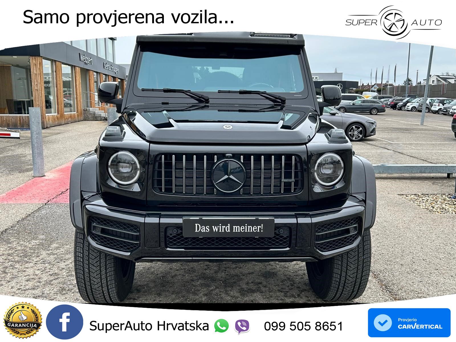Mercedes AMG G 63 Long V8 (585 KS) 4MATIC 9G-TRONIC AMG SPEEDSHIFT TCT LED+GR SJED+ACC