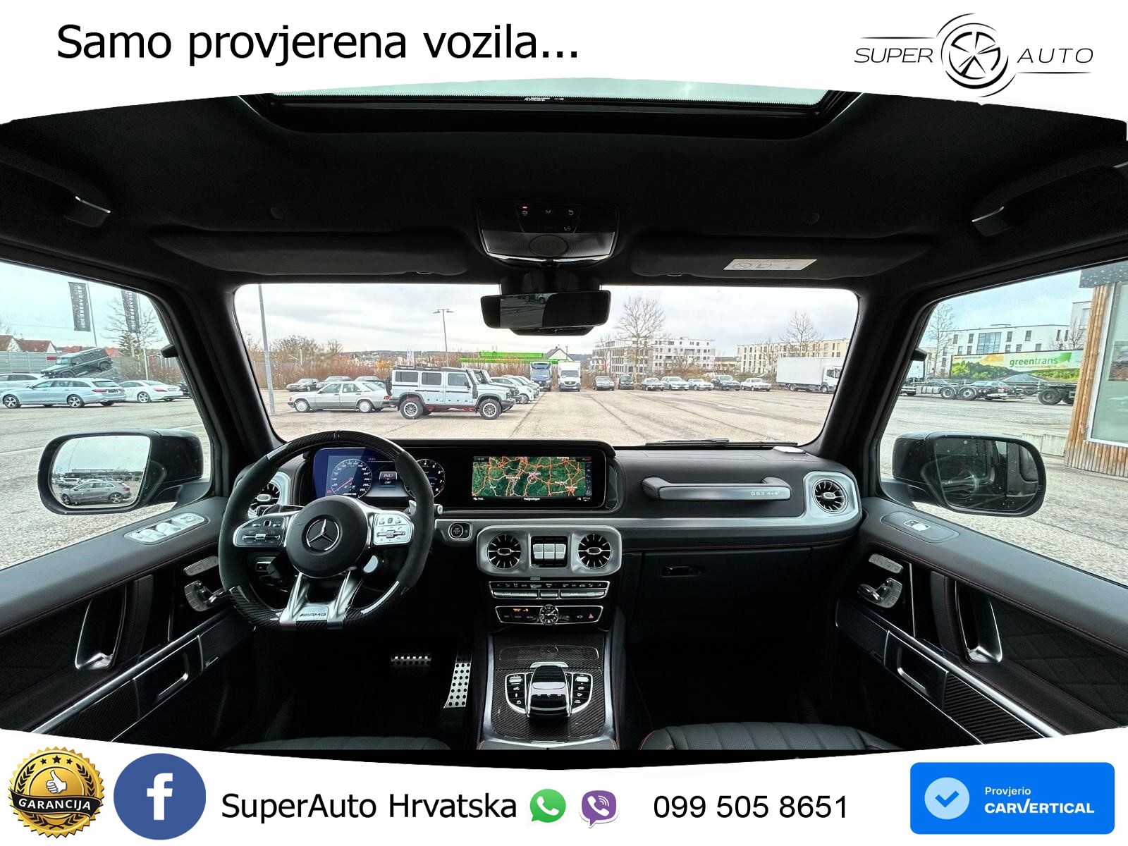 Mercedes AMG G 63 Long V8 (585 KS) 4MATIC 9G-TRONIC AMG SPEEDSHIFT TCT LED+GR SJED+ACC