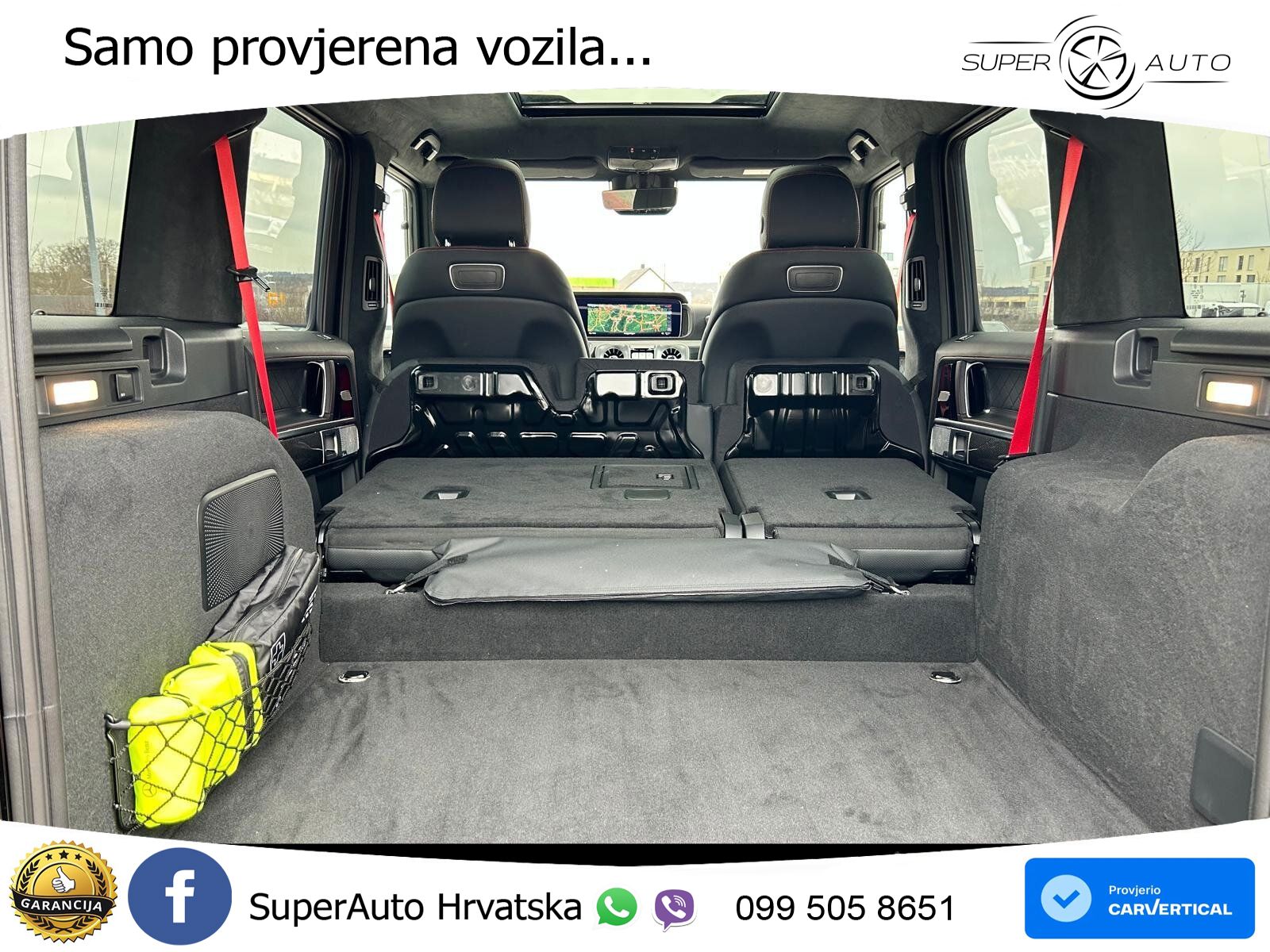 Mercedes AMG G 63 Long V8 (585 KS) 4MATIC 9G-TRONIC AMG SPEEDSHIFT TCT LED+GR SJED+ACC