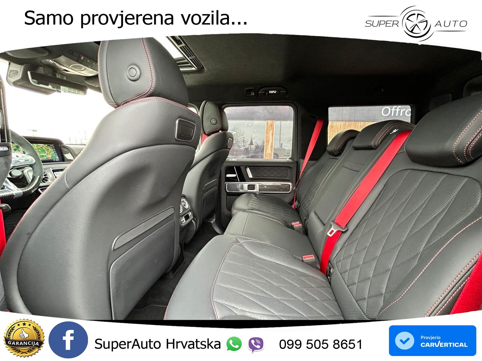 Mercedes AMG G 63 Long V8 (585 KS) 4MATIC 9G-TRONIC AMG SPEEDSHIFT TCT LED+GR SJED+ACC